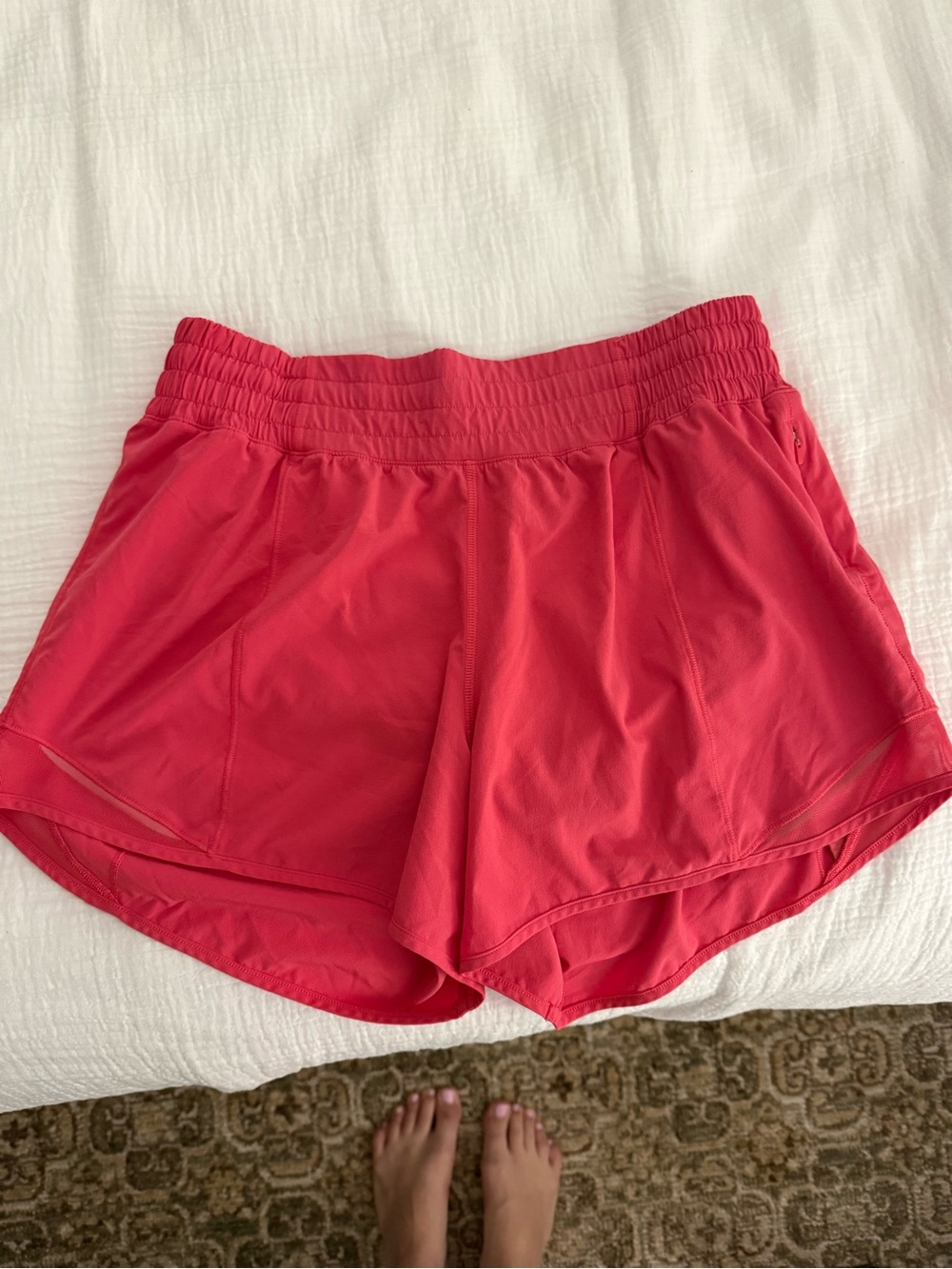 lululemon athletica Hot Pink Athletic Running Shorts